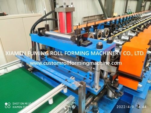 Mesin Roll Forming Box Beam Racking Roller Dilapisi Krom Keras