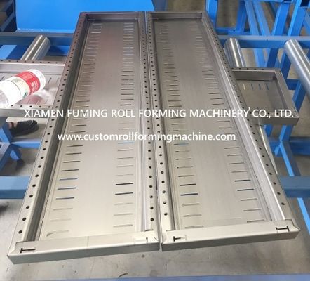 Precision Shelves Racking Roll Forming Machine 11KW Dengan 24 Stasiun Roller