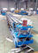 Pre - Painted Steel Shutter Door Roll Forming Machine Hydraulic Cutting